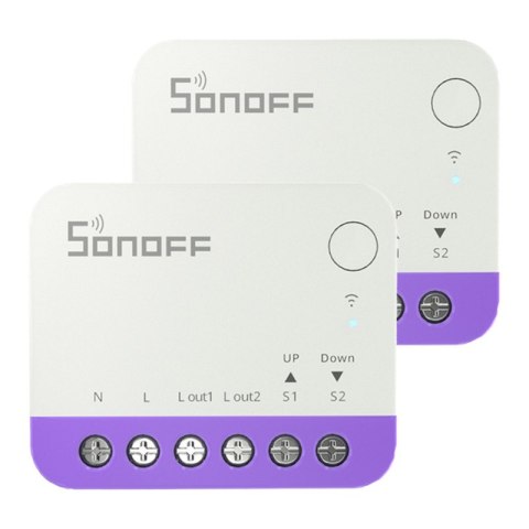 Inteligentny mini przełącznik do rolet WiFi Sonoff MINI-RBS (2 szt.)