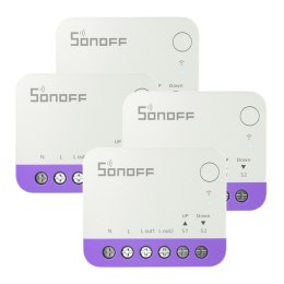 Inteligentny mini przełącznik do rolet WiFi Sonoff MINI-RBS (4 szt.)