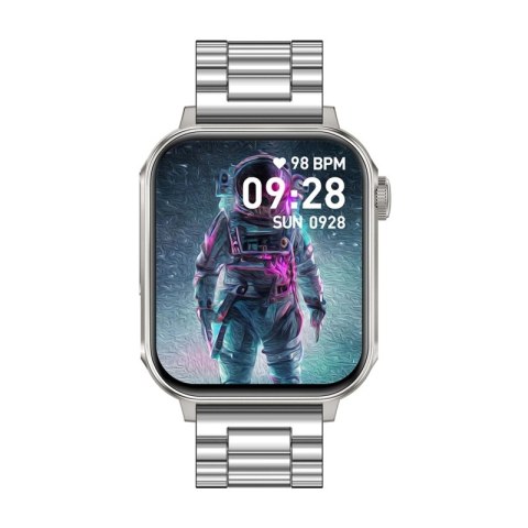 Smartwatch Colmi P80 (stalowo-srebrny)
