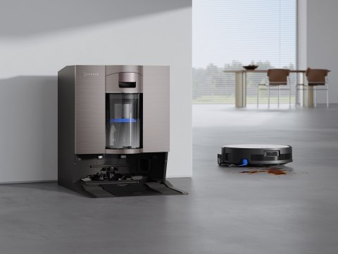 Odkurzacz robot Ecovacs DEEBOT X11 OMNICYCLONE EU z OmniCyclone Station | Wet&Dry | 6400mAh | 19500Pa | czarny