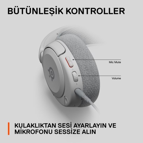 Słuchawki SteelSeries Arctis Nova 1P, Szare