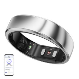 Smartring RingConn Air Gen 2 r. 7 (srebrny galaxy)