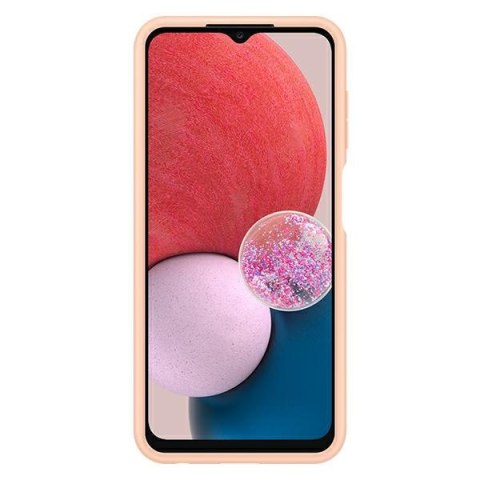 Etui Samsung EF-OA135TP A13 A135 brzoskwiniowy/peach Card Slot Cover
