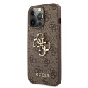 Guess GUHCP13X4GMGBR iPhone 13 Pro Max 6,7" brązowy/brown hardcase 4G Big Metal Logo