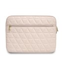 Guess Sleeve GUCS13QLPK 13" różowy /pink Quilted