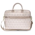 Guess Torba GUCB15QLPK 16" różowa/pink Quilted