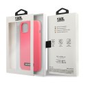 Karl Lagerfeld KLHCP13MSLMP1PI iPhone 13 6,1" hardcase fuksja/fuchsia Silicone Plaque