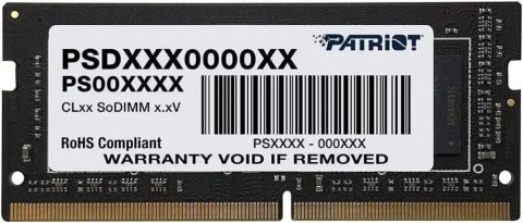 Pamięć PATRIOT (DIMM/DDR4/16 GB/3200MHz/1.2V/22 CLCL/SINGLE)