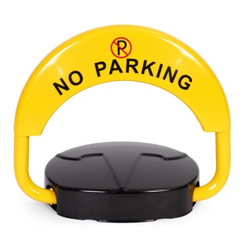 Blokada parkingowa składana zapora 40 cm na klucz zdalnie sterowana system alarmowy