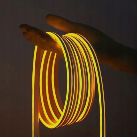 Taśma LED Vention Silicone Neon z pilotem IR i zasilaczem DC 12V 5m