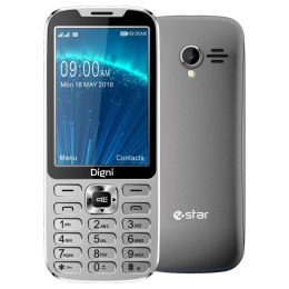 Telefon eSTAR Digni CALL 4G z Dual SIM w kolorze Silver