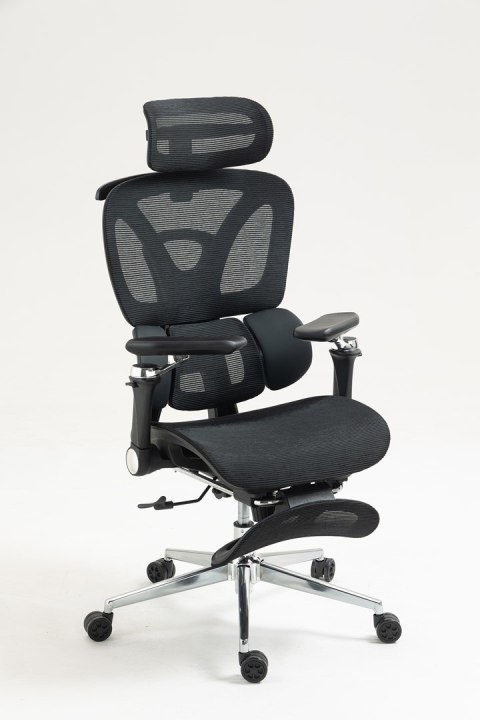 Activejet Fotel biurowy Ergonomiczny YK848 czarny