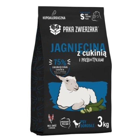 Paka Zwierzaka Seventh Heaven Jagnięcina z cukinią ''S'' 3kg