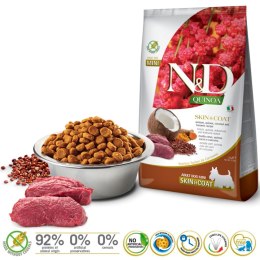 FARMINA N&D Quinoa Dog Skin&Coat Venison, Coconut Adult Mini - sucha karma dla psa - 2.5 kg