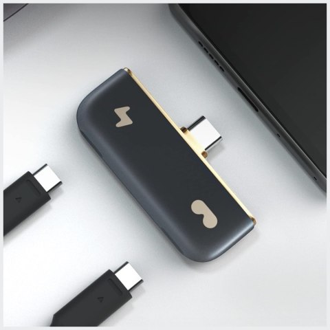 Adapter Rokid HUB USB-C na 2xUSB-C czarny