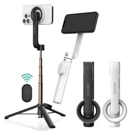 Araree Selfie Stick Bluetooth Magfie Podbiały/white MagSafe Tripod AR60-01727B