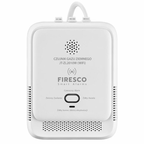 Czujnik gazu ziemnego Firesco (metan) JT-ZL2010W Wi-Fi Tuya Smart Life