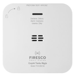 Czujnik tlenku węgla Firesco FCO-850 SA