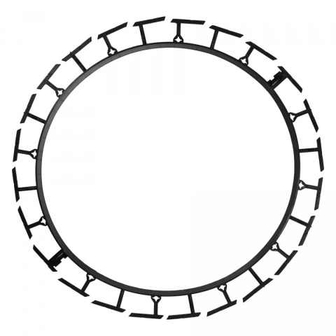 OBRZEŻE OGRODOWE TRAWNIKOWE BORDER 58MM 1M + 3 KOTWY