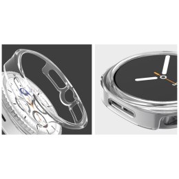 Etui Araree Nukin do Samsung Galaxy Watch8 44mm przezroczysty