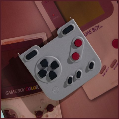 Etui GAMEBABY z kontrolerem do iPhone 17 Pro Max szary