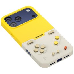 Etui GAMEBABY z kontrolerem do iPhone 17 Pro Max żółty
