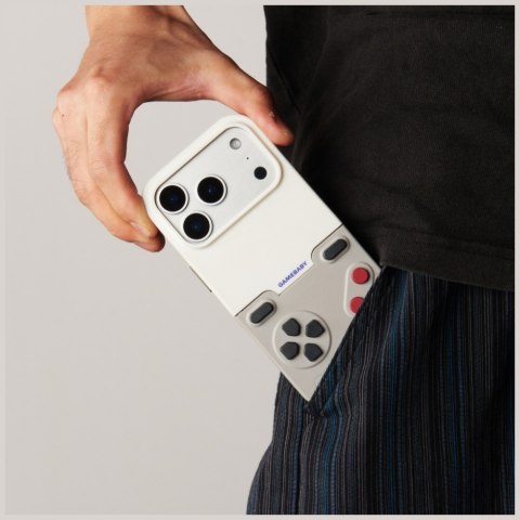 Etui GAMEBABY z kontrolerem do iPhone 17 Pro szary