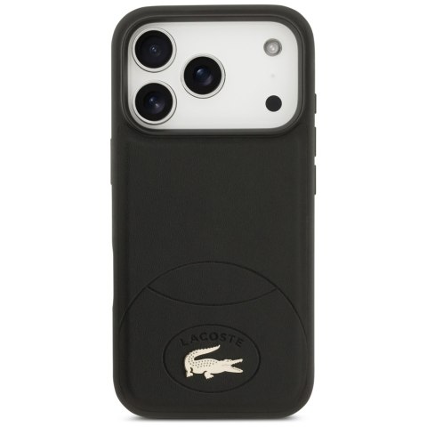 Etui Lacoste Bliss MagSafe do iPhone 17 Pro czarny