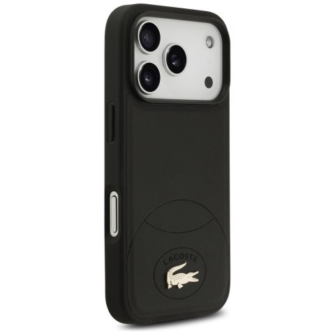 Etui Lacoste Bliss MagSafe do iPhone 17 Pro czarny
