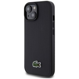 Etui Lacoste Iconic Petit Pique Crossbody Cord MagSafe do iPhone 15 czarny