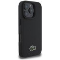 Etui Lacoste Iconic Petit Pique Crossbody Cord MagSafe do iPhone 16 Pro Max czarny
