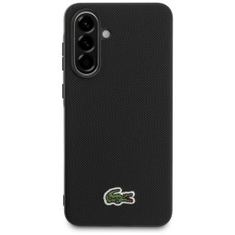 Etui Lacoste Iconic Petit Pique Woven Logo do Samsung Galaxy A56 czarny