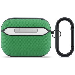 Etui Lacoste Petit Pique Croc Logo do AirPods Pro 3 zielony