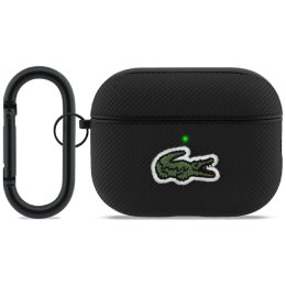 Etui Lacoste Petit Pique Croco Logo do AirPods Pro 3 czarny