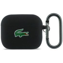 Etui Lacoste Silicone Croc Logo AirPods Pro 3 czarny