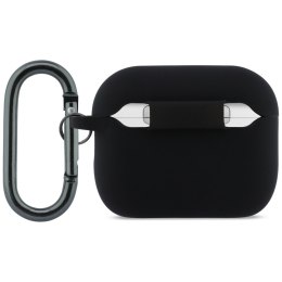 Etui Lacoste Silicone Croc Logo AirPods Pro 3 czarny