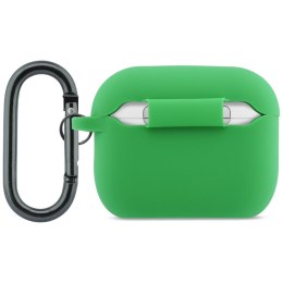 Etui Lacoste Silicone Croc Logo AirPods Pro 3 zielony