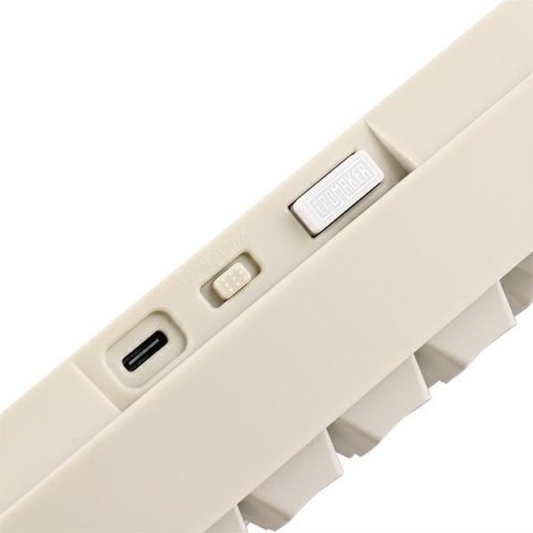 Klawiatura mechaniczna Epomaker TH80 Pro V2 Wisteria Linear Switch biały/white