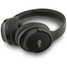 Słuchawki nauszne Lacoste Petit Pique ANC Bluetooth czarny