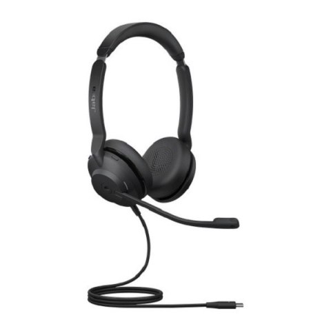 Słuchawka z mikrofonem Na głowę JABRA Evolve2 30 USB-A UC Stereo Czarny (1.5m /USB 2.0 wtyk/Czarny)