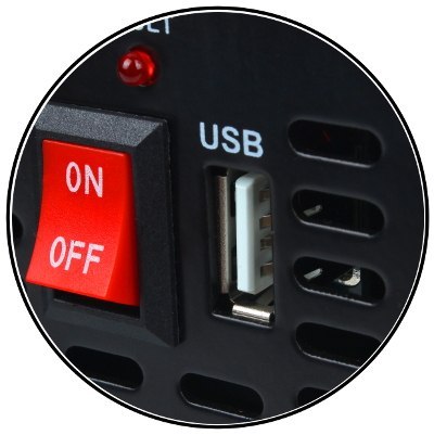 PRZETWORNICA VOLT POLSKA SINUS 3000 24V / 230V 1500/3000W