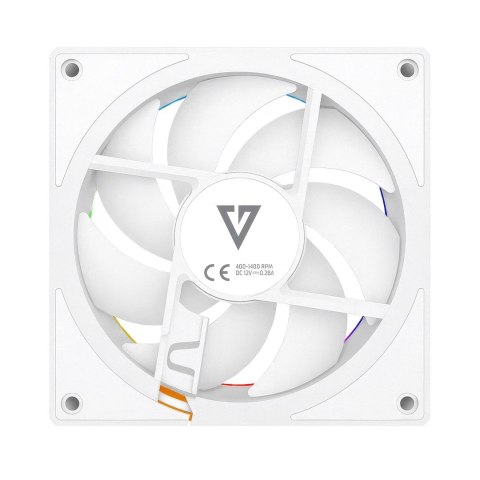 MODECOM VOLCANO LOOP 120 ARGB REVERSE FAN BIAŁY