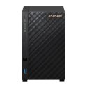 NAS Asustor AS1202T; Tower; 2x (3.5" SATA HDD/ 2.5" SSD); Realtek RTD1619B, 1GB DDR4, 1x 2.5GbE, 3x USB 3.2