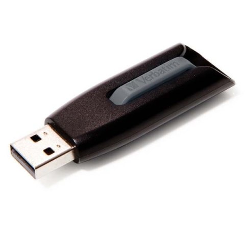 Verbatim USB flash disk, USB 3.0, 64GB, V3, Store N Go, czarny, 49174, USB A, z wysuwanym złączem