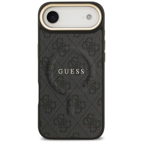 Etui Guess 4G PU Classic Logo MagSafe do iPhone Air czarny
