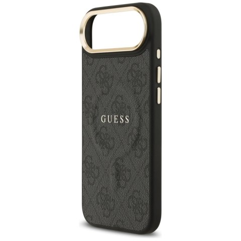 Etui Guess 4G PU Classic Logo MagSafe do iPhone Air czarny