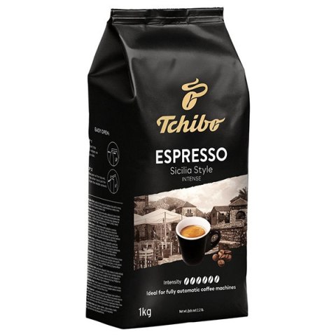 Kawa ziarnista, Tchibo, Espresso Sicilia Style, 1kg, saszetka