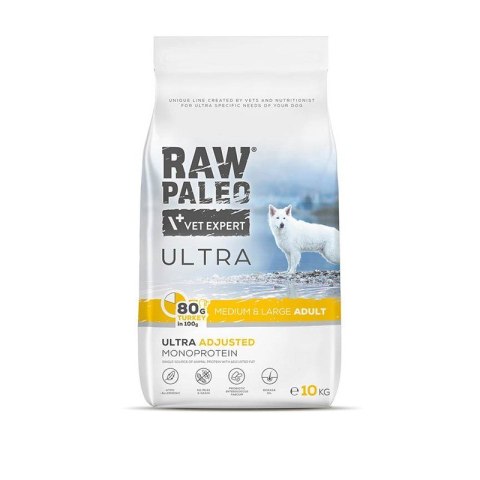 VetExpert Raw Paleo Ultra Indyk Medium&Large Adult 10kg (WYPRZEDAŻ)