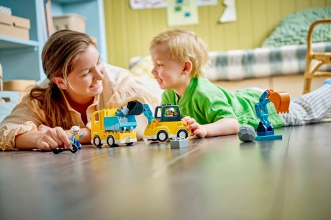 LEGO DUPLO TOWN 3w1 10475 Pojazdy budowlane