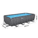 Basen stelażowy ogrodowy 549 x 274 x 132 cm 11w1 Bestway 561KA